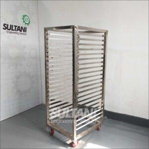Tray Trolly Stainless Steel
