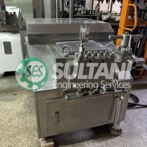 JZH 500 Homogeniser (1000 LPH) — Double Stage | 3 Phase | 2500 PSI
