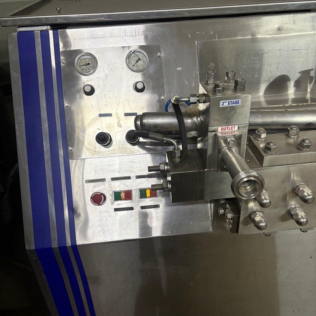 Mircro Tech 3000 LPH Homogeniser Double Stage