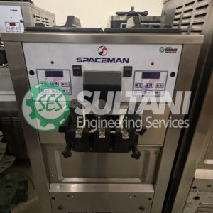 Spaceman 6248 Gravity Fed Soft Serve Ice Cream Machine – Twin Twist Commercial Ice Cream Maker