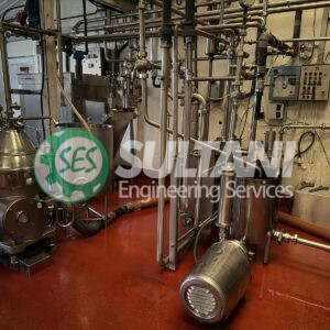 Complete Milk Processing Plant 3,000 L/hr – Separator, Homogeniser & Pasteuriser