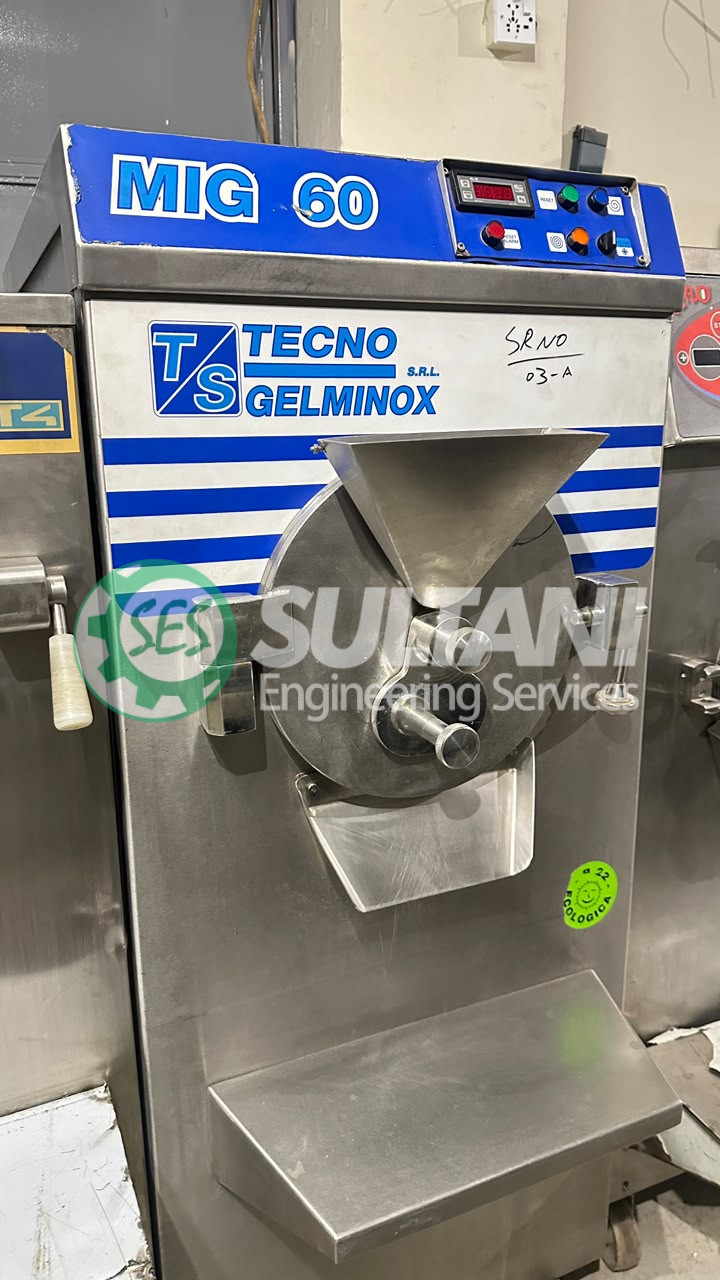 Used Tecno Gelminox MIG 60 Commercial Batch Freezer