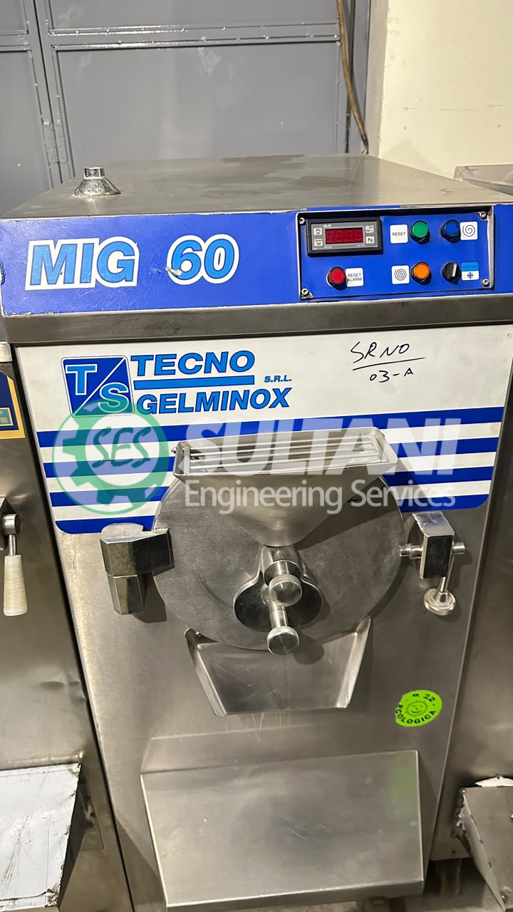 Used Tecno Gelminox MIG 60 Commercial Batch Freezer - Image 3